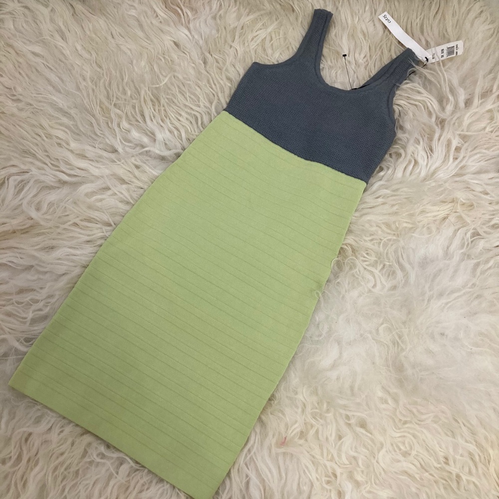 CUT25 BY YIGAL AZROUËL Colorblock Pattern Mini Dress - Picture 1 of 10